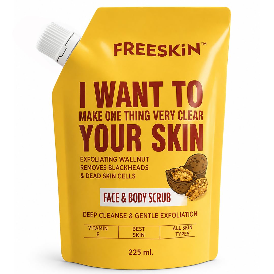 Freeskin Wallnut Scrub 225ML freeskin
