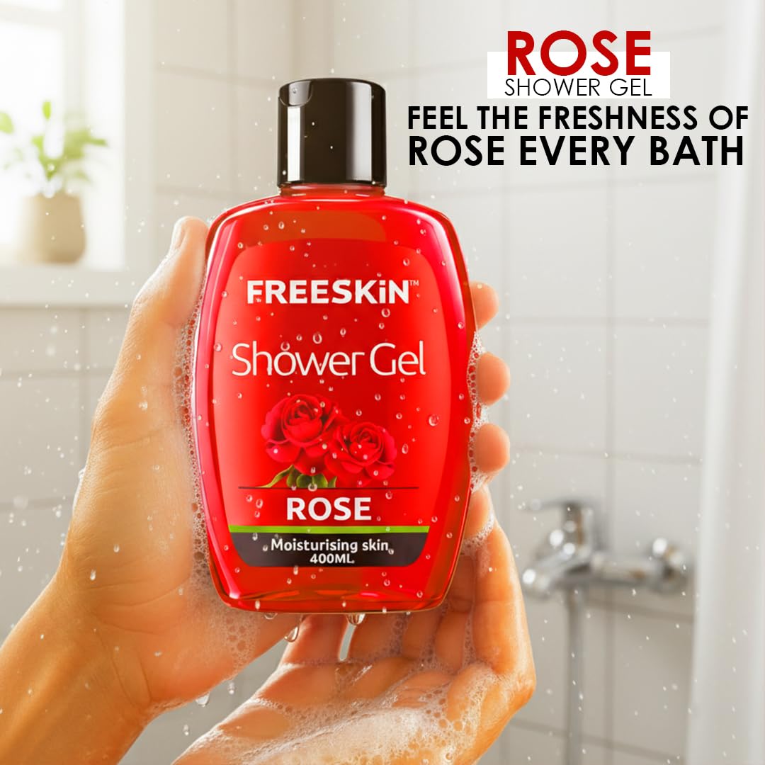 Freeskin Rose Shower Gel 400ML freeskin