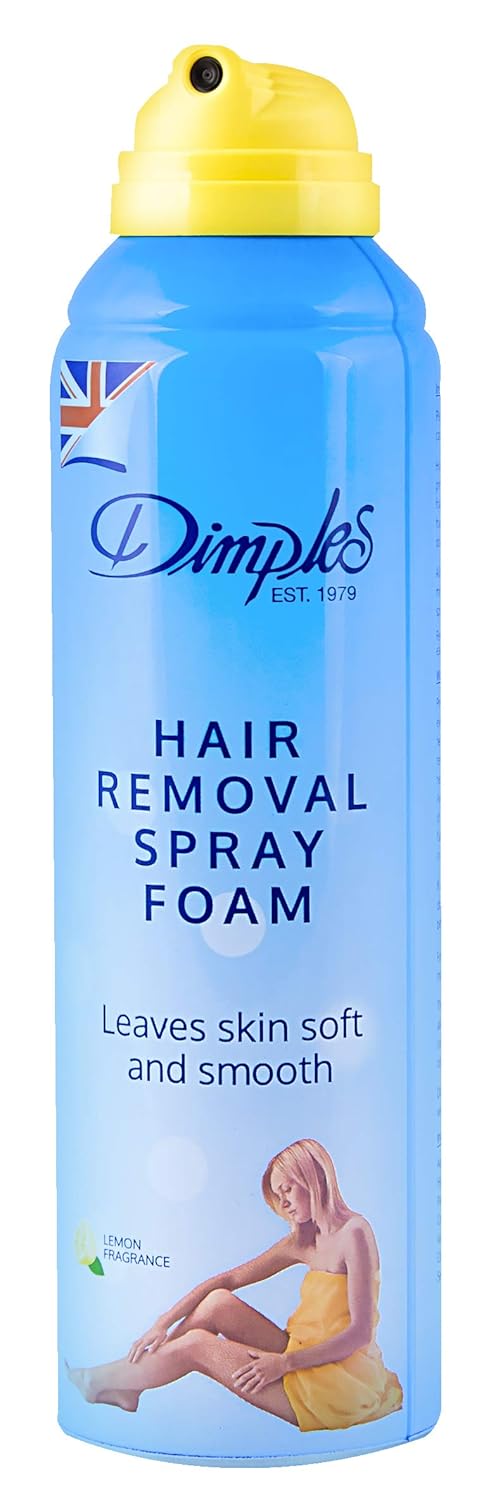 Dimples Lemon Fresh Hair Remover Spray Foam Foam -200 ml Dimple