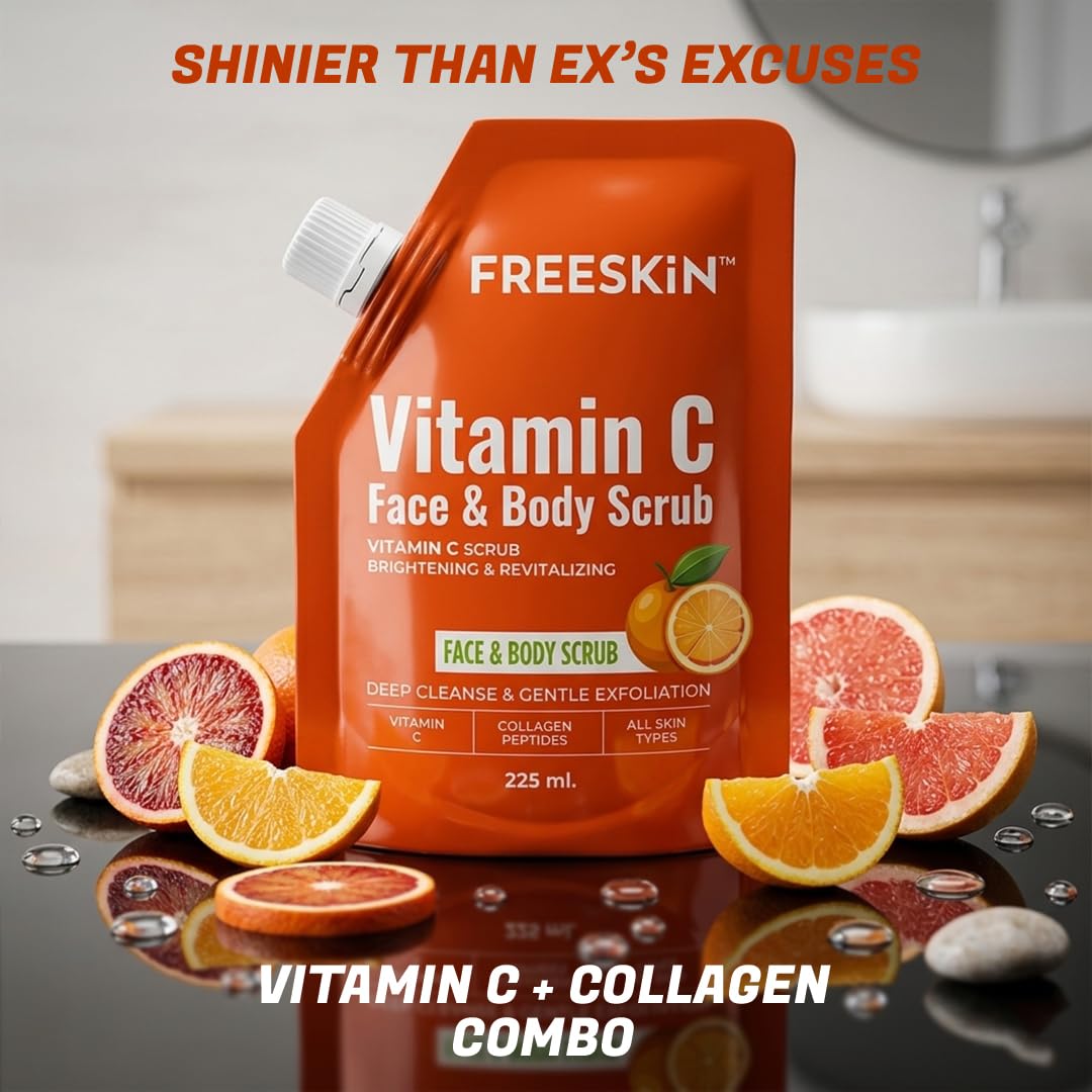 Freeskin Vitamin C Scrub 225ML freeskin