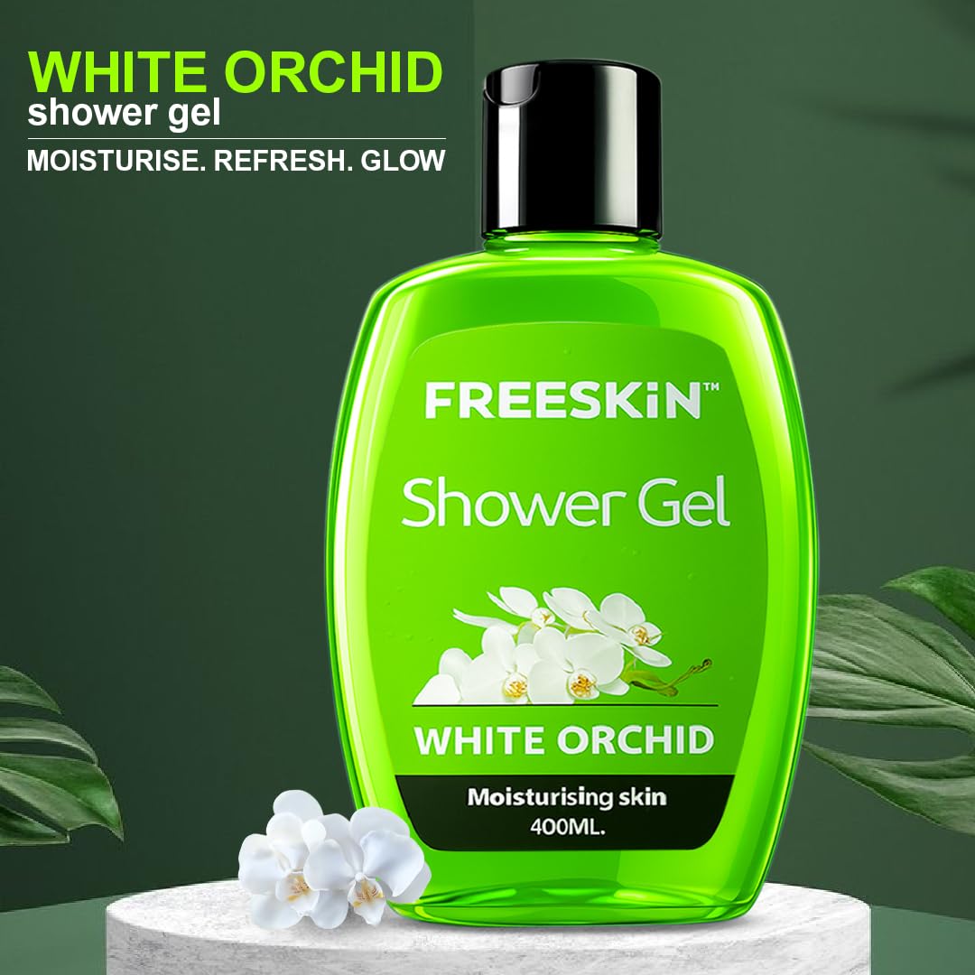 Freeskin White Orchid Shower Gel 400ML freeskin