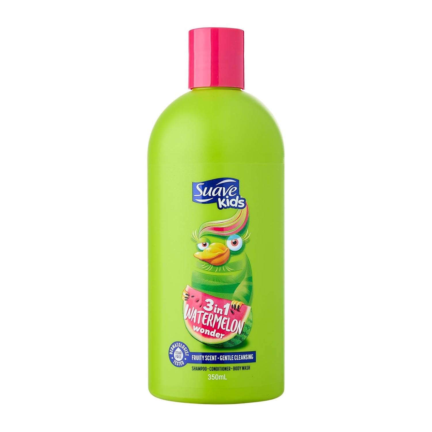 Suave Kids 3-in-1 Shampoo Conditioner & Body Wash 350 ml – Watermelon Wonder Suave