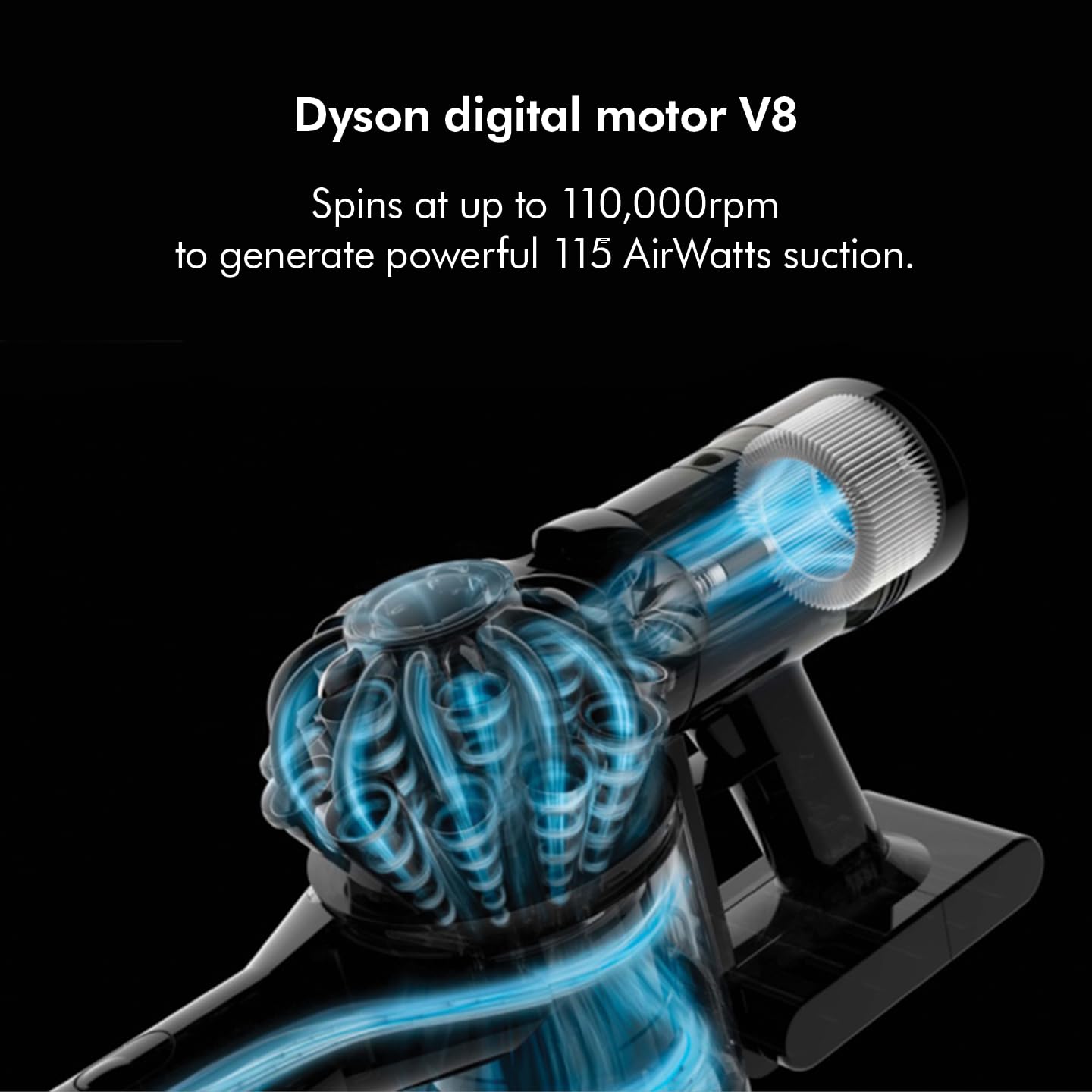 Dyson V8 Absolute Cord-Free Vacuum Cleaner, Grey Dyson