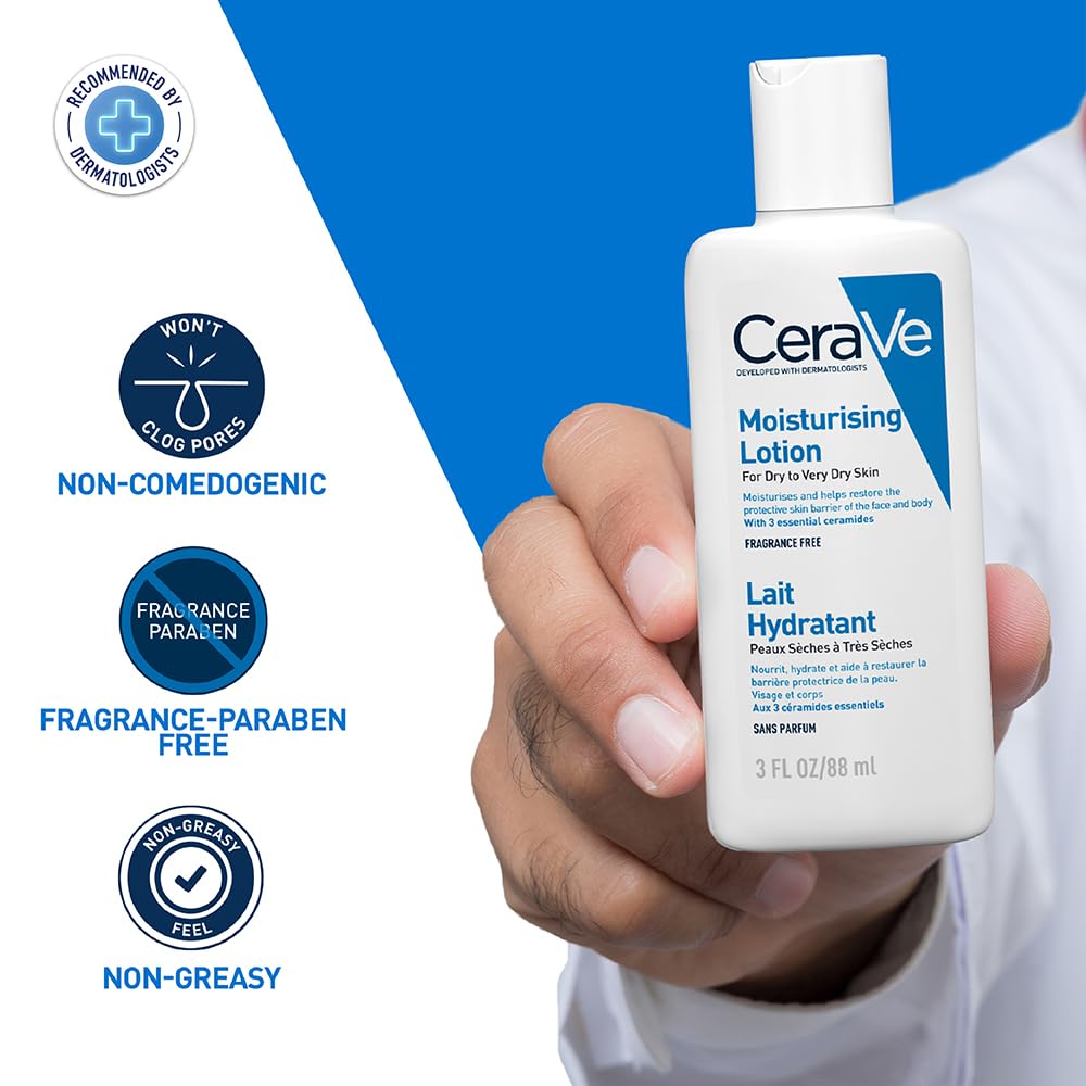 CeraVe Moisturizing Lotion For Dry Skin 88ml CeraVe