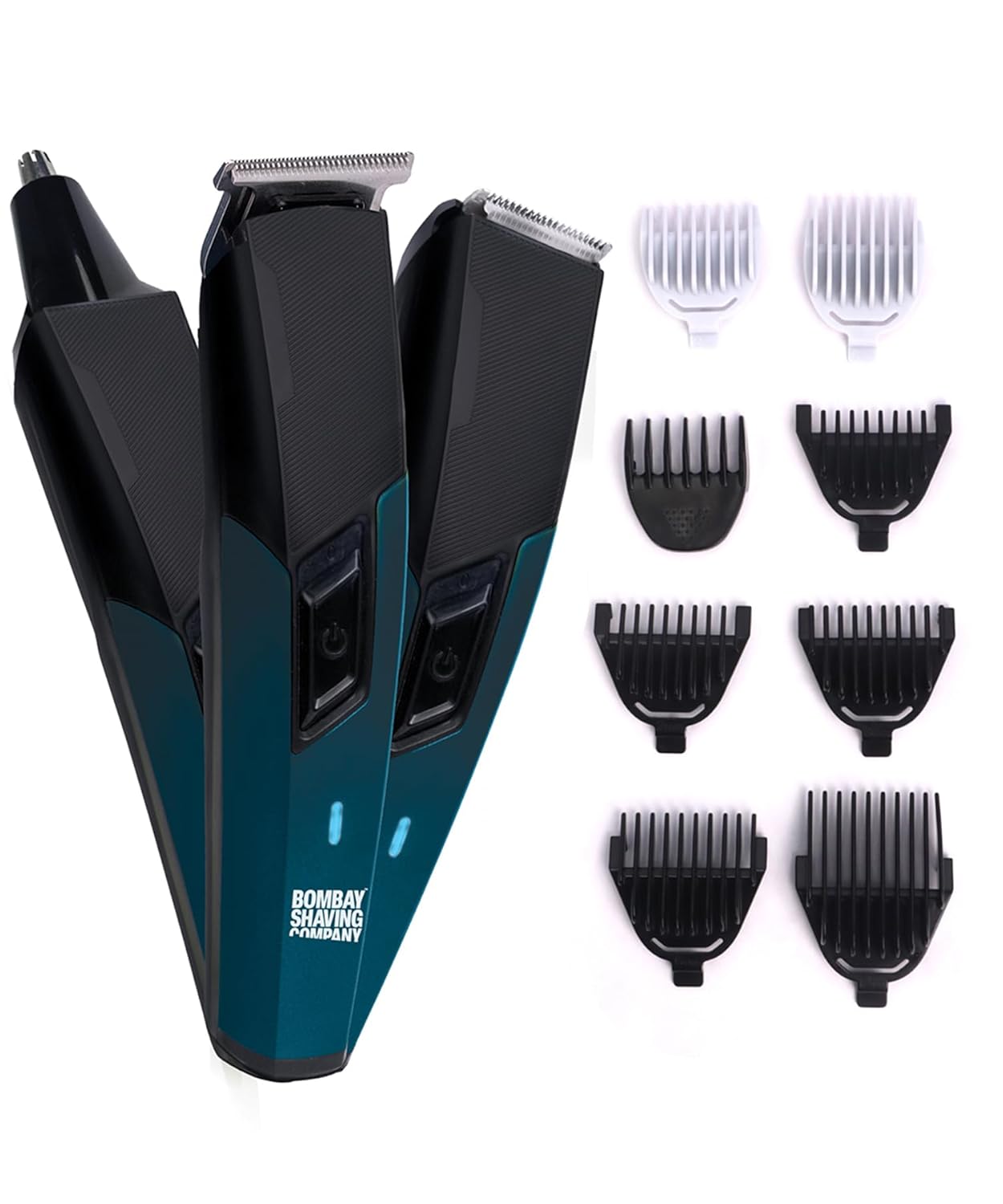 Bombay Shaving Company 11 in 1 Trimmer Men | All in One Full Body Trimmer for Men | 90 Min Charge time | 90 mins run time | Hair, Ear, Beard, Body, Nose Trimmer for Men | Type C charging | Power Groomer (New Model) Beauty Bumble