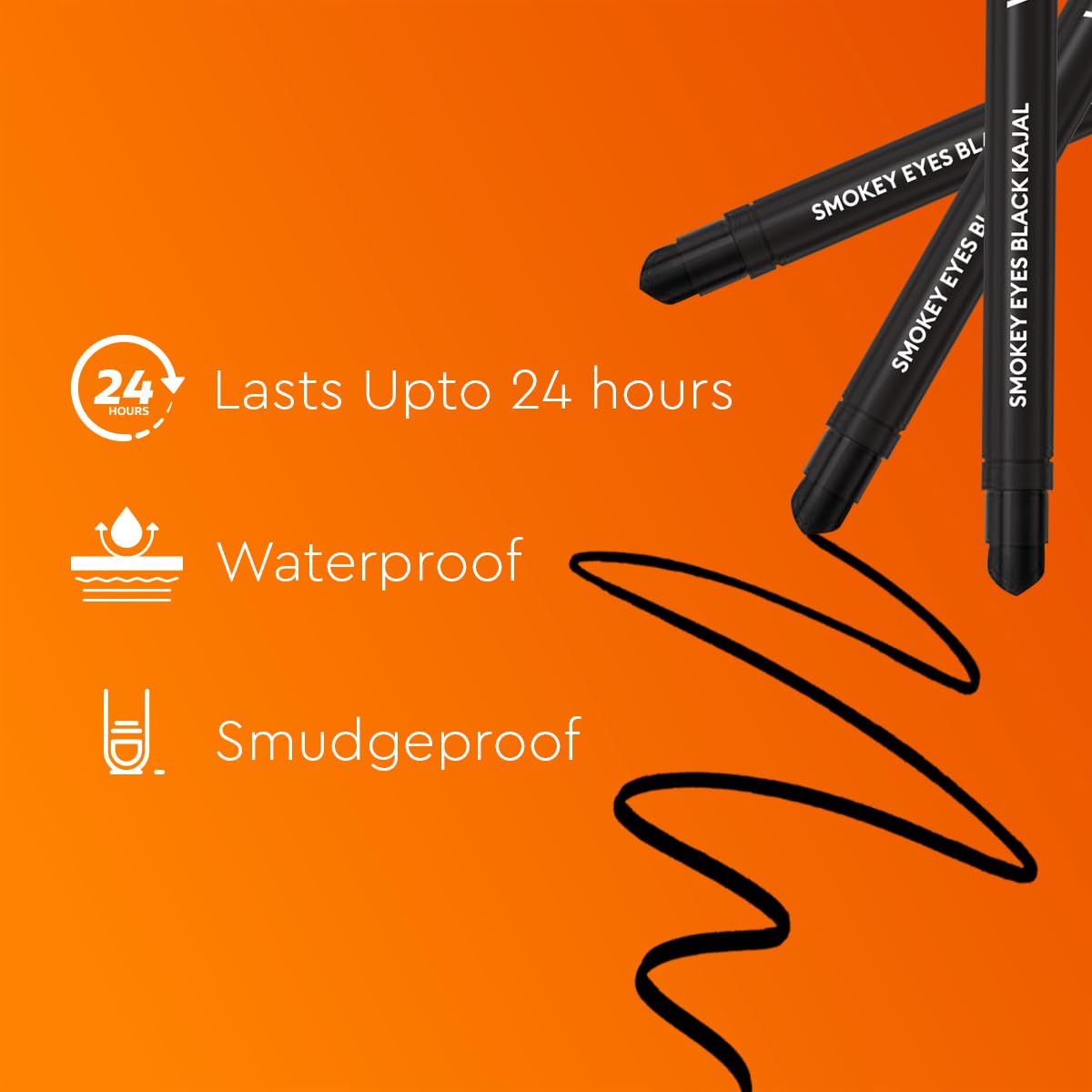 VLCC Natural Sciences Enchanting | Eyes TM Kajal Enriched With Vitamin E & Almond Oil  0.3gm VLCC