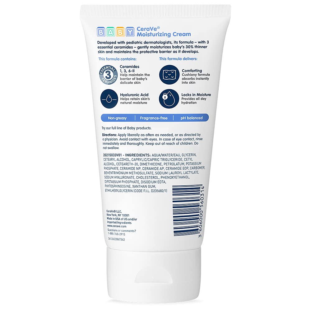 CERAVE BABY Moisturizing Cream 142g Cerave