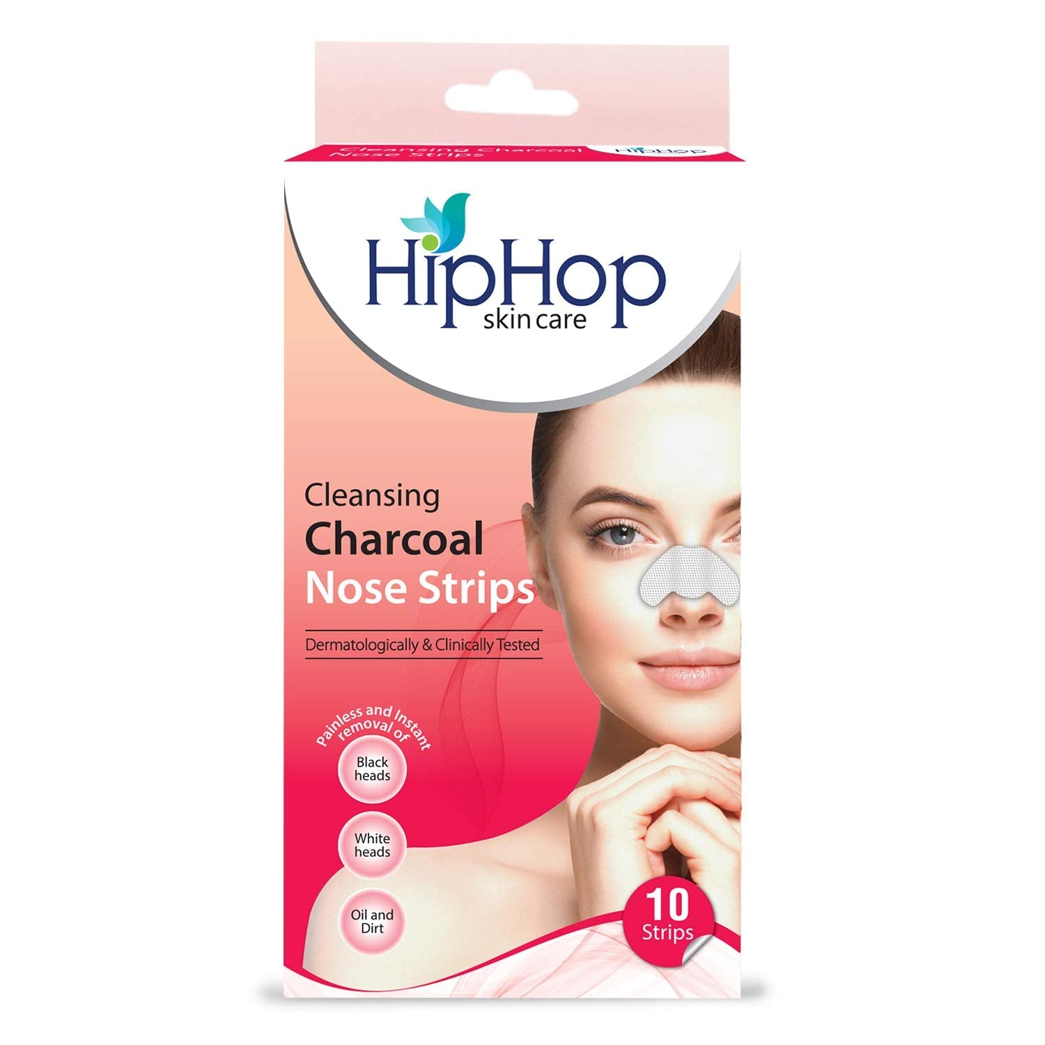 HipHop Skincare Cleansing Charcoal Nose Strips - 10 Strips Hiphop