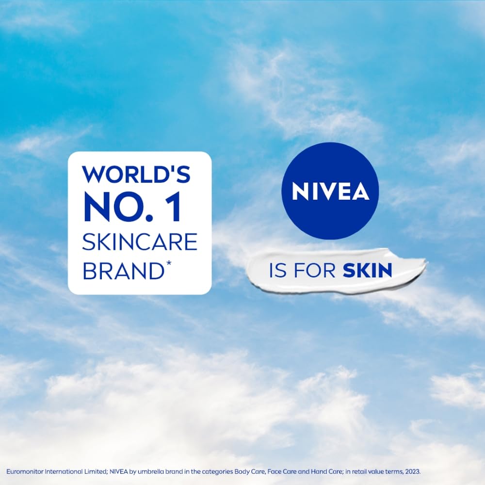 NIVEA Soft Light Moisturizer For Face, Hand & Body, Instant Hydration, Non-Greasy Cream With Vitamin E & Jojoba Oil, 100ml NIVEA