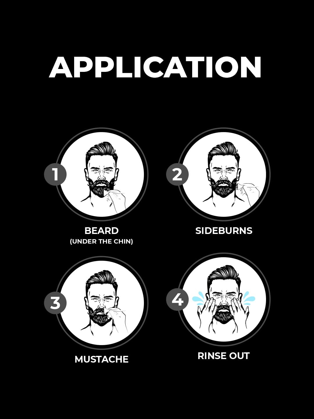 Beardo Beard Color For Men- Natural Black 30 ml Beardo