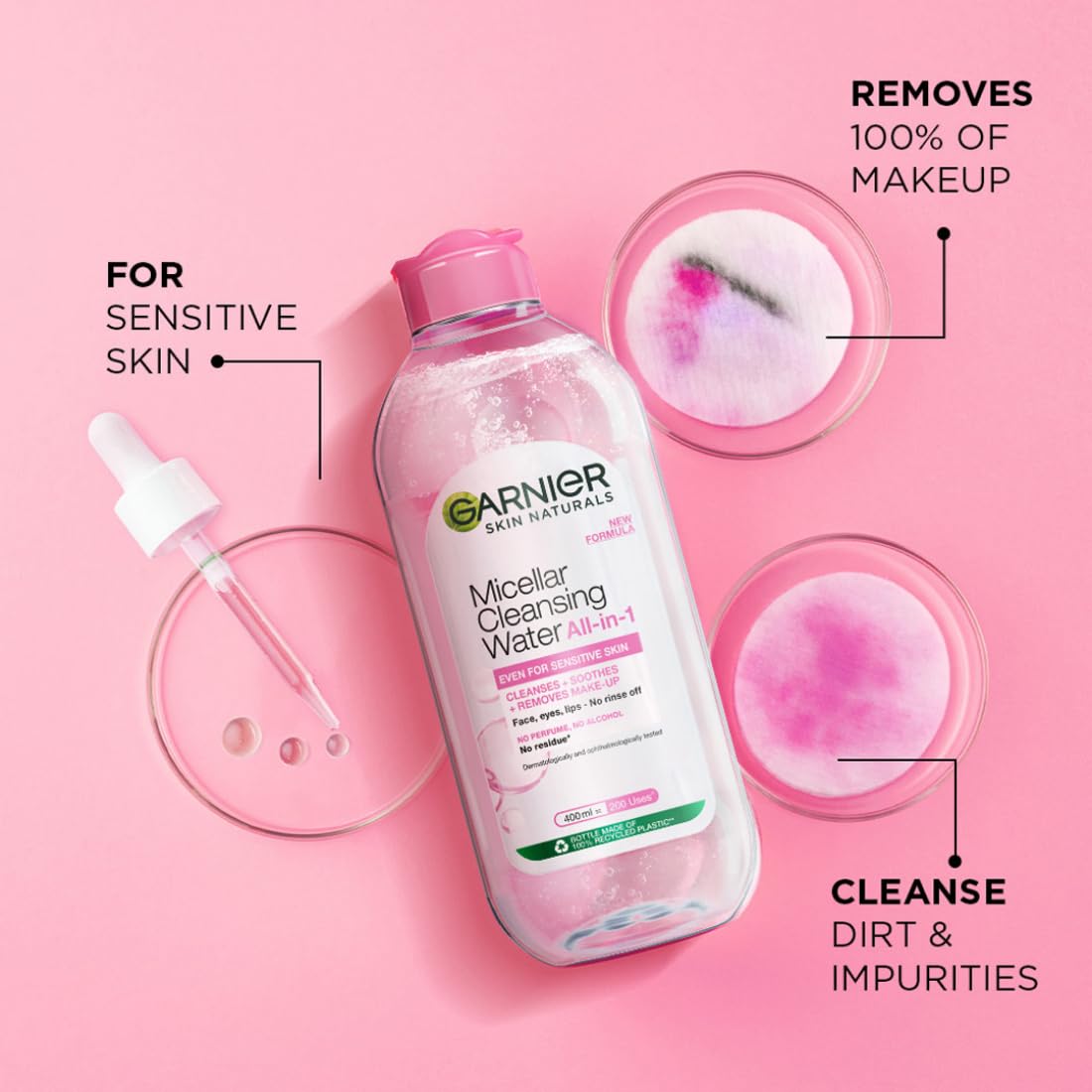 Garnier Skin Naturals Micellar Cleansing Water, 125ml Garnier