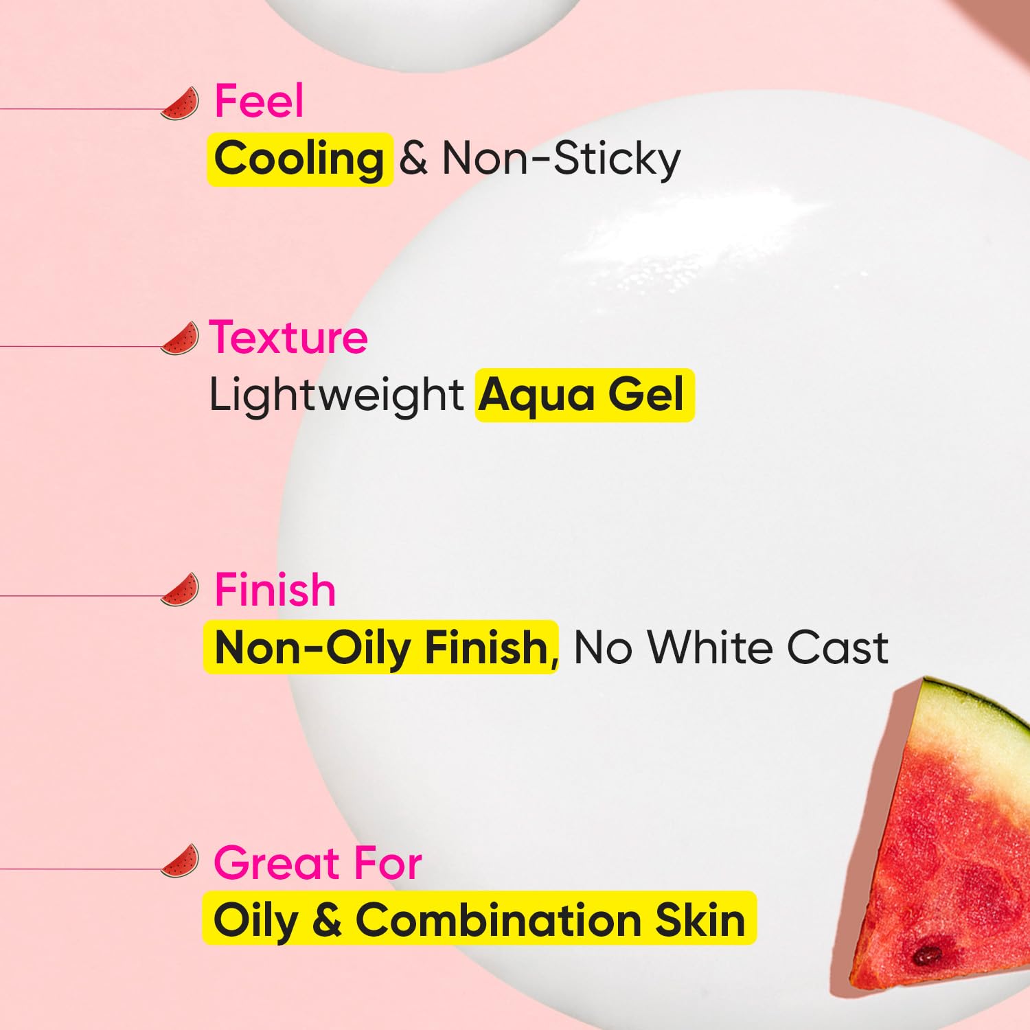 DOT & KEY Watermelon | Hyaluronic Cooling Sunscreen SPF 50 PA+++ | 50G Dot & Key