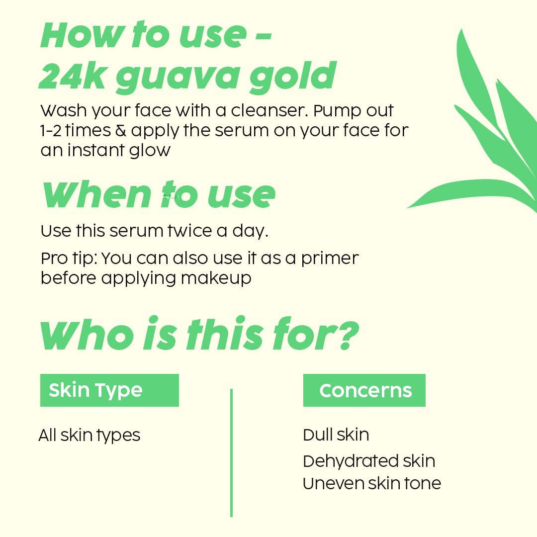 Plix 24K Guava Gold Dewy Serum 30ml PLIX