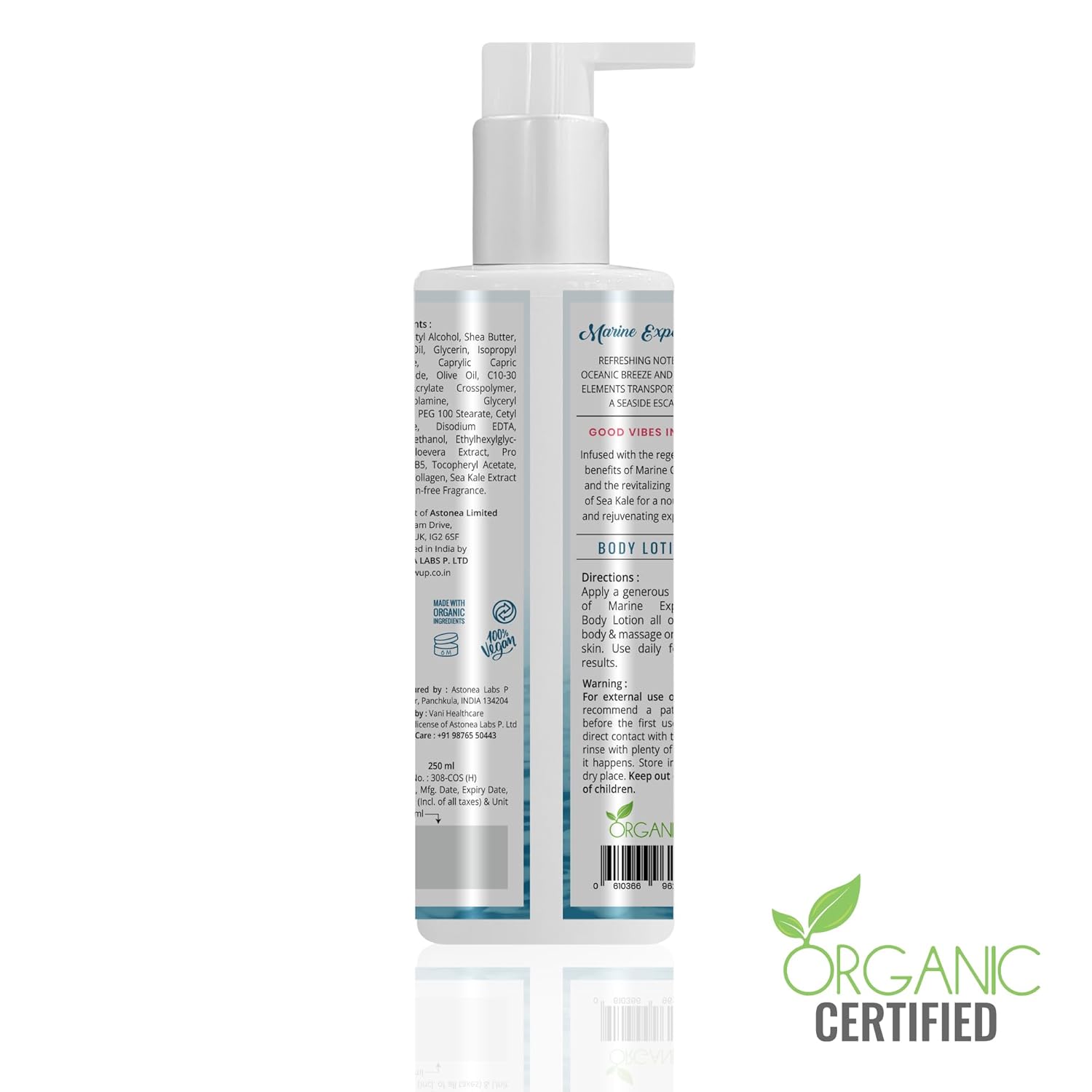 Glow Up Marine Collagen & Sea Kale Body Lotion 250ml Glow Up