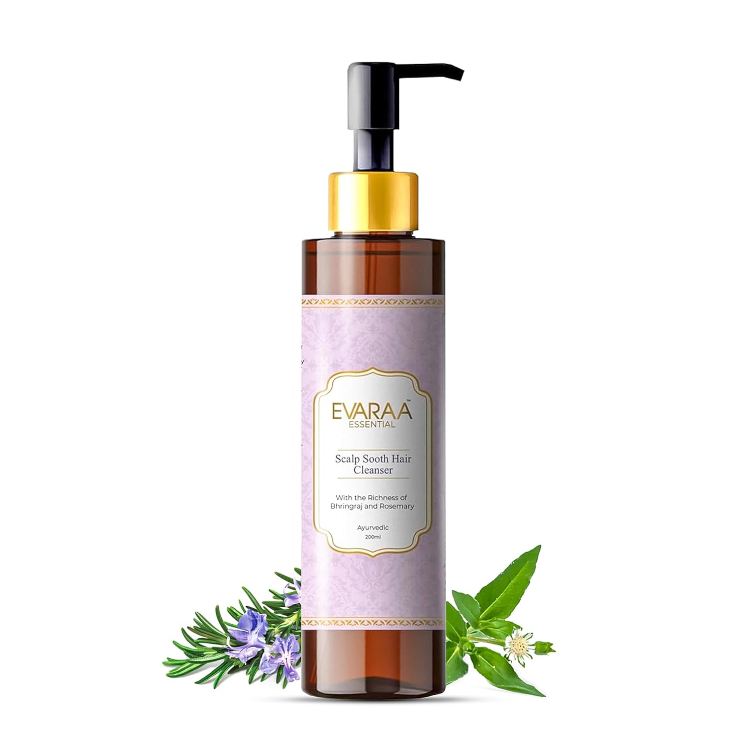 Evaraa Essential Scalp Sooth Hair Cleanser 200 ml - Moisturizing Scalp Cleanser | Soothing Hair Wash | Calming Scalp Shampoo' Beauty Bumble