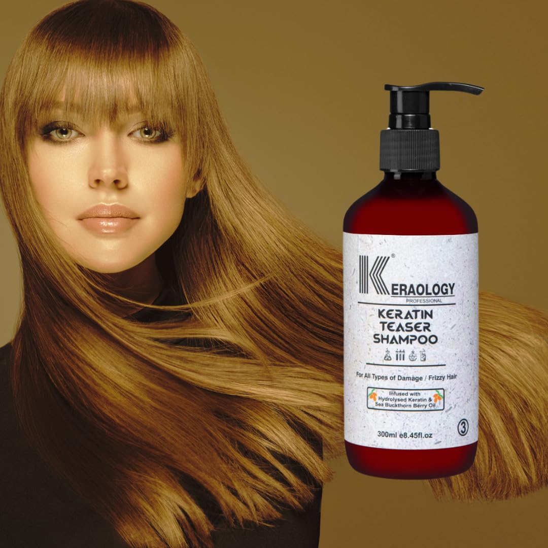 Keraology Keratin Teaser Shampoo 300ml Keraology