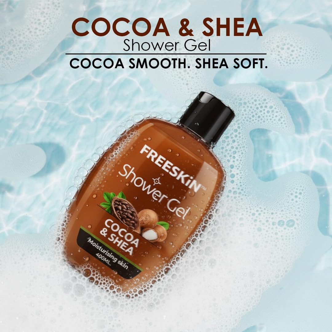 Freeskin Cocoa & Shea Shower Gel 400ML freeskin