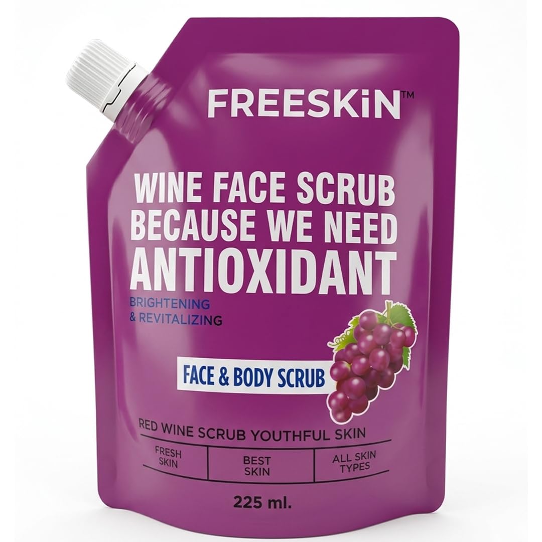 Freeskin Redwine Scrub 225ML freeskin