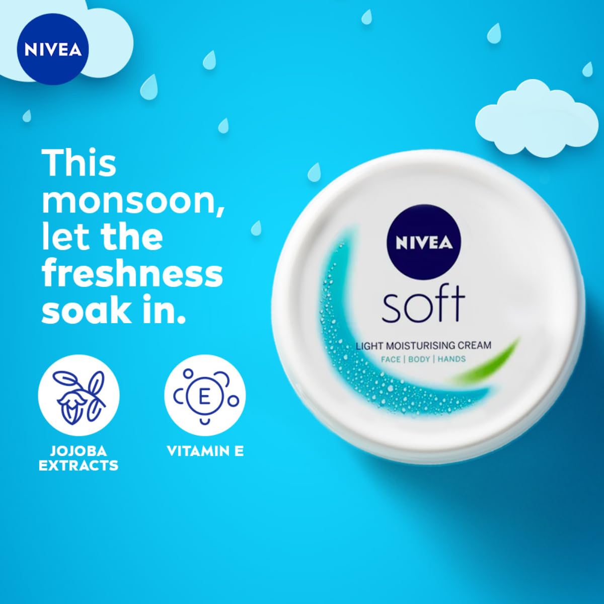 Nivea Soft Light Moisturing Cream NIVEA
