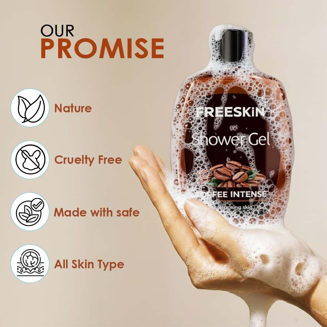 Freeskin Coffee Intense Shower Gel 400ML freeskin