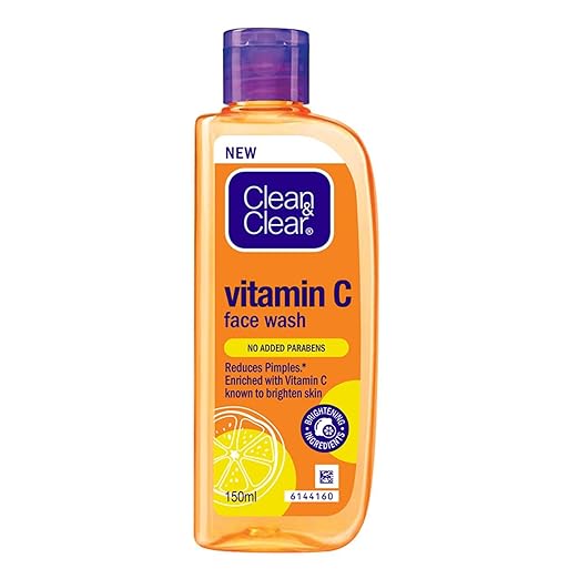 Clean & Clear Vitamin C Face Wash 150ml CLEAN & CLEAR
