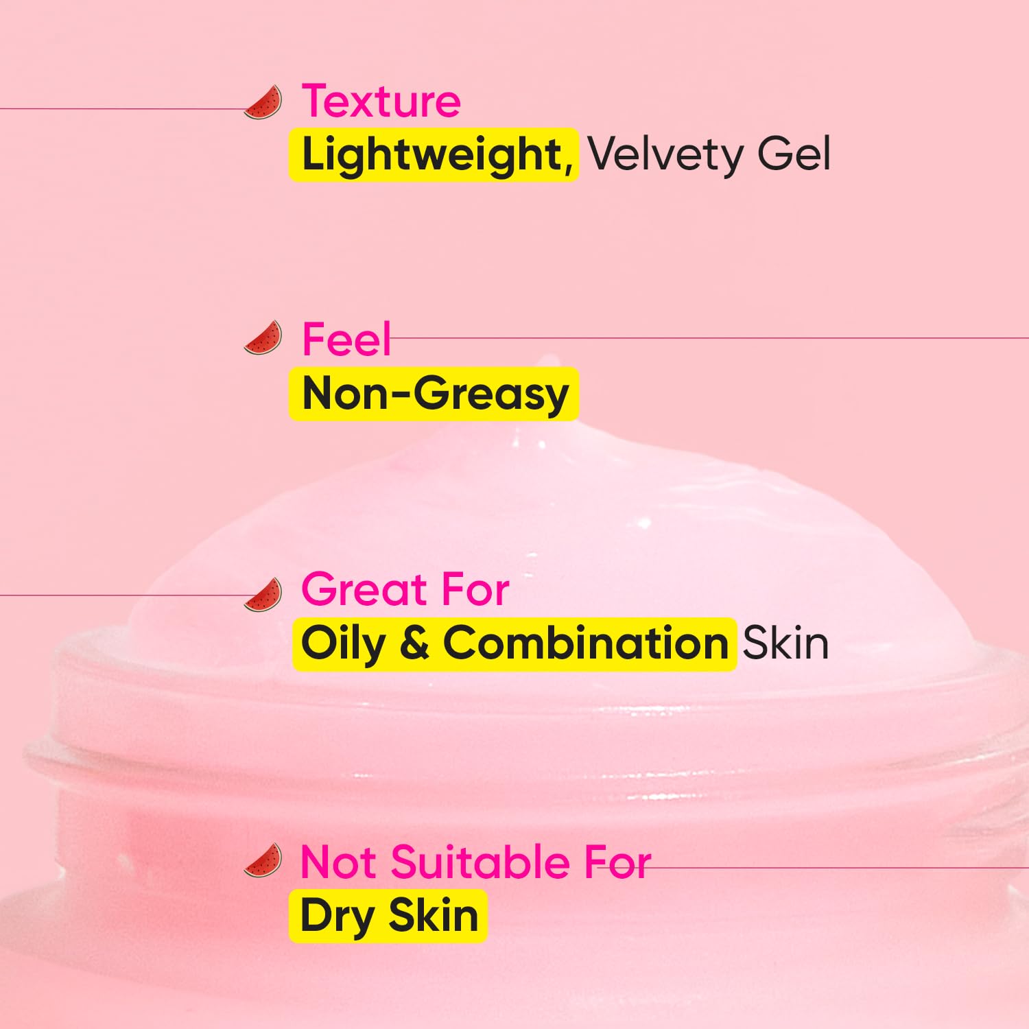 DOT & KEY Watermelon | Superglow Matte Oil Free | Moisturizer For Face | 60Ml Dot & Key