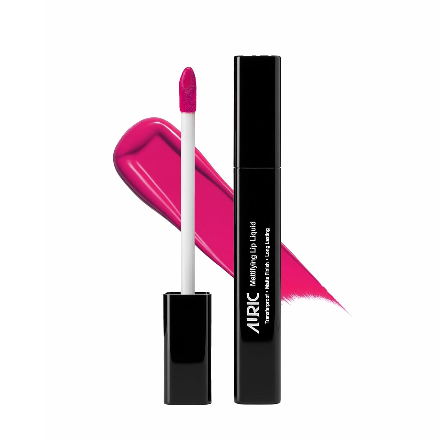 Auric Mattifying Lip Liquid 4ml | Transferproof, Matte Finish, Long Lasting | Infused with Glycerine & High-Density Pigments | Paraben Free BEAUTY BUMBLE