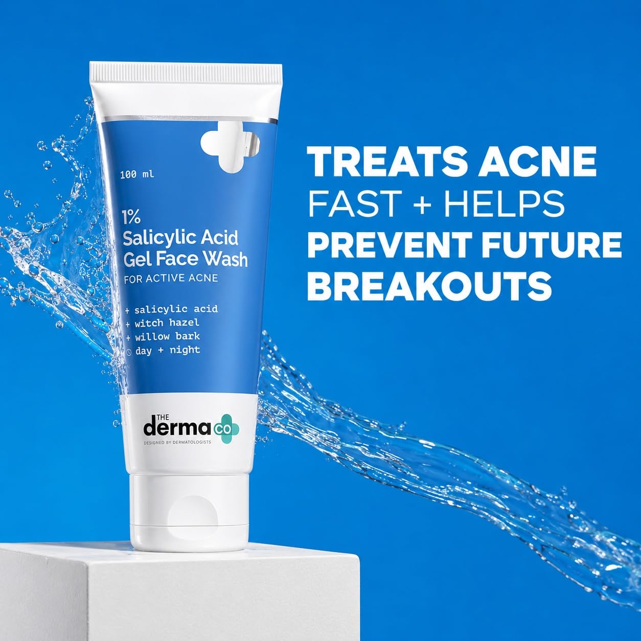 Derma Co 1% Salicylic Acid Gel Face Wash 100ML The Derma Co