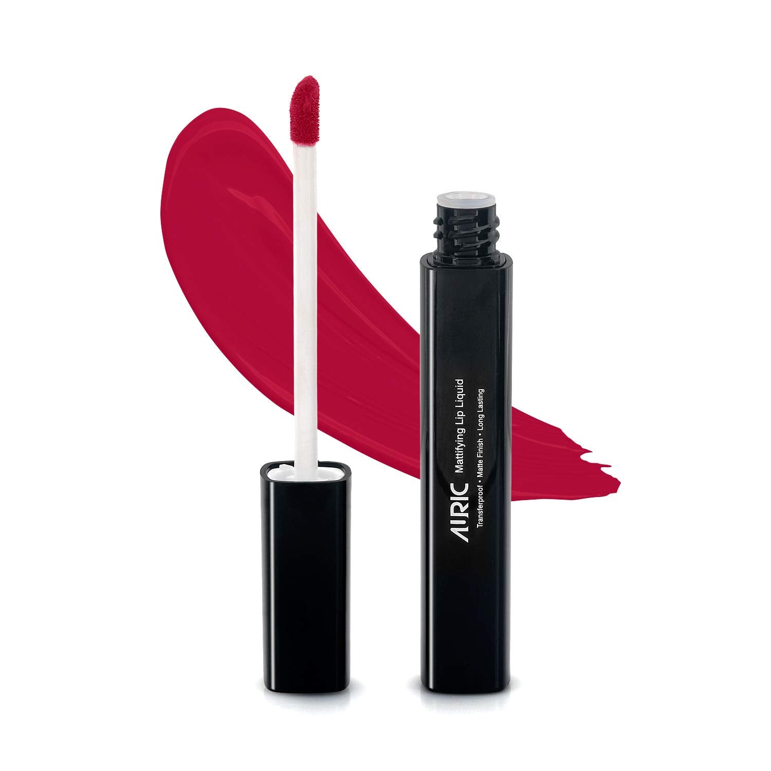 Auric Mattifying Lip Liquid 4ml | Transferproof, Matte Finish, Long Lasting | Infused with Glycerine & High-Density Pigments | Paraben Free BEAUTY BUMBLE