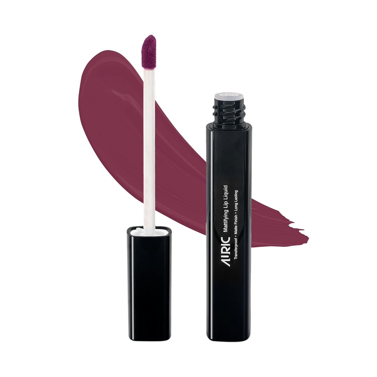 Auric Mattifying Lip Liquid 4ml | Transferproof, Matte Finish, Long Lasting | Infused with Glycerine & High-Density Pigments | Paraben Free BEAUTY BUMBLE