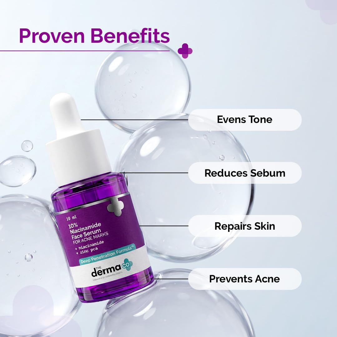 Derma Co 10% Niacinamide Face Serum 10ML The Derma Co