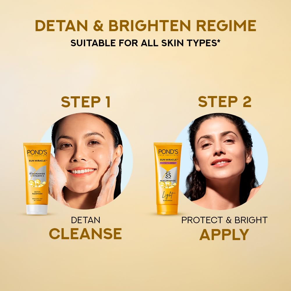 POND'S Serum boost sunscreen prevent and fade dark patches with the power of SPF 55 and NIACINAMIDE-C Serum 100g Beauty Bumble