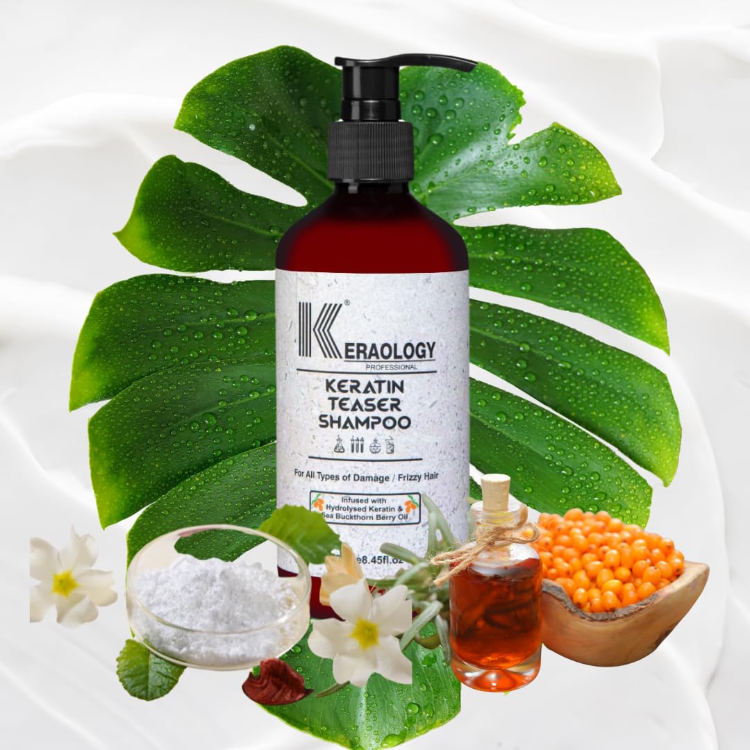 Keraology Keratin Teaser Shampoo 300ml Keraology