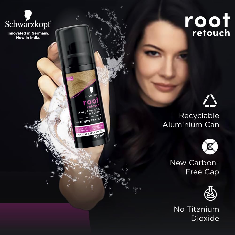 SCHWARKOPF Retoucher Rootouch Spray (BROWN) 120 ML Schwarzkopf