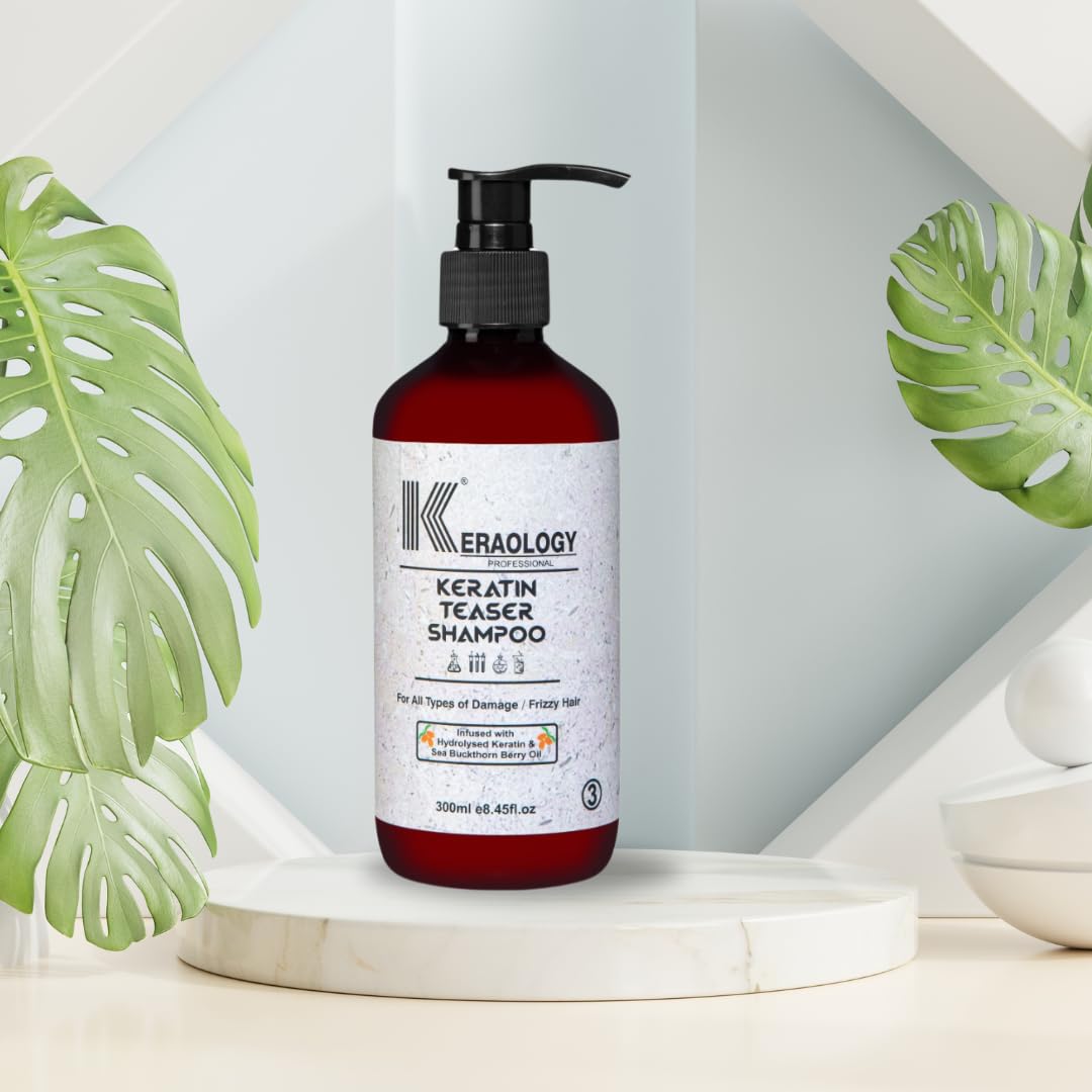 Keraology Keratin Teaser Shampoo 300ml Keraology