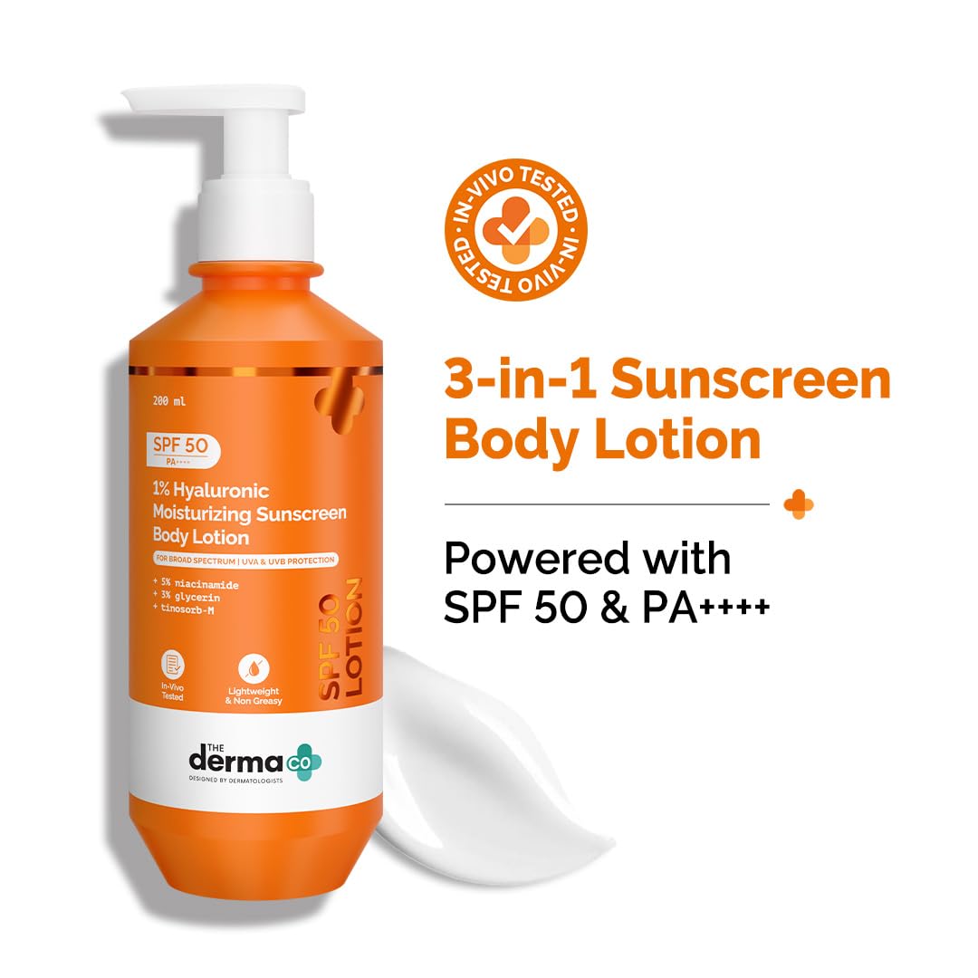 Derma Co Spf 50 Sunscren Body Lotion 200ML The Derma Co