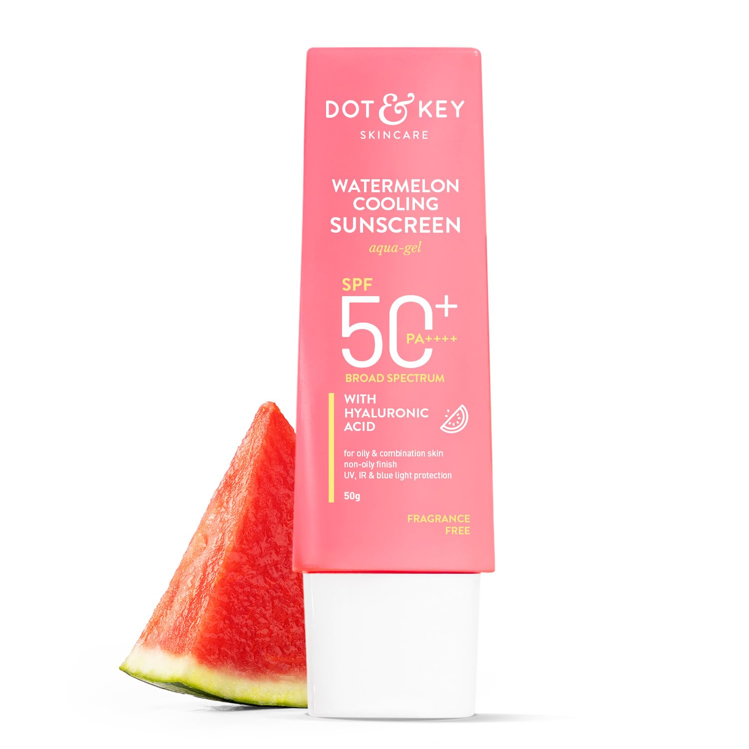 DOT & KEY Watermelon | Hyaluronic Cooling Sunscreen SPF 50 PA+++ | 50G Dot & Key