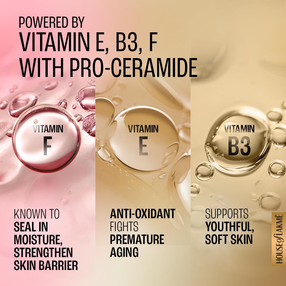 LAKME Dew Drama Facewash With Vitamin E , B3 & F 100g Lakme