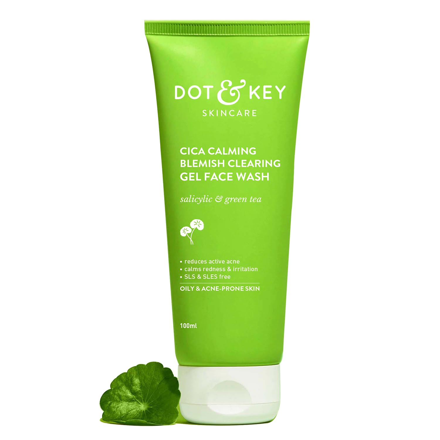 Dot & Key Skincare | Cica Calming Blemish Clearing Gel Face Wash 100Ml Dot & Key