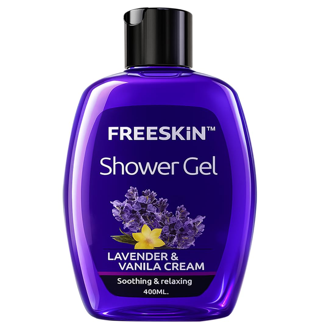 Freeskin Lavender & Vanila Cream Shower Gel 400ML freeskin