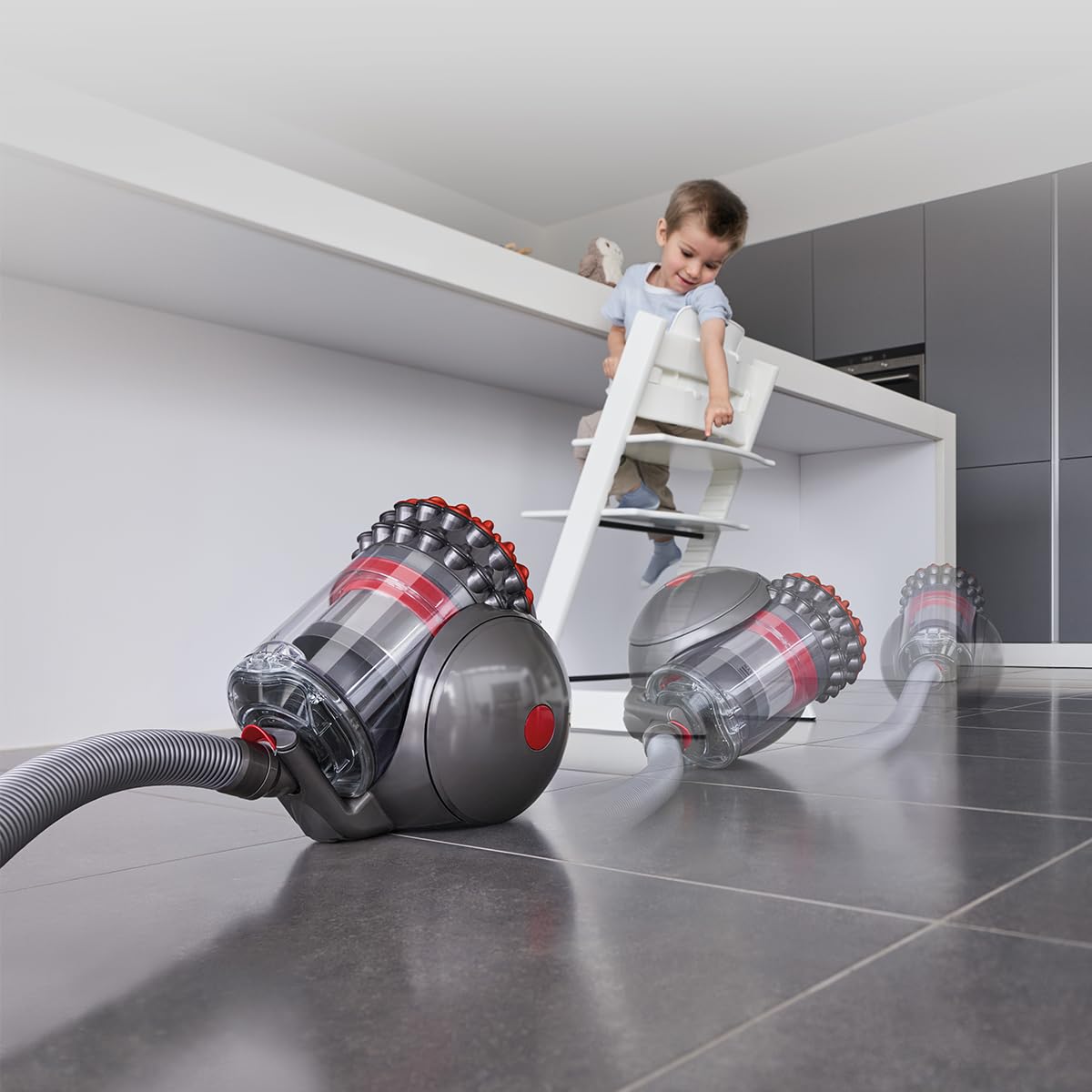 Dyson Big Ball bagless Vacuum Cleaner | India's only Vacuum Cleaner with 5 Year Warranty | No overheating | Whole-Home deep Cleaning | 1.6L Large bin and 22ft Long Cord with auto Cord rewinding Dyson