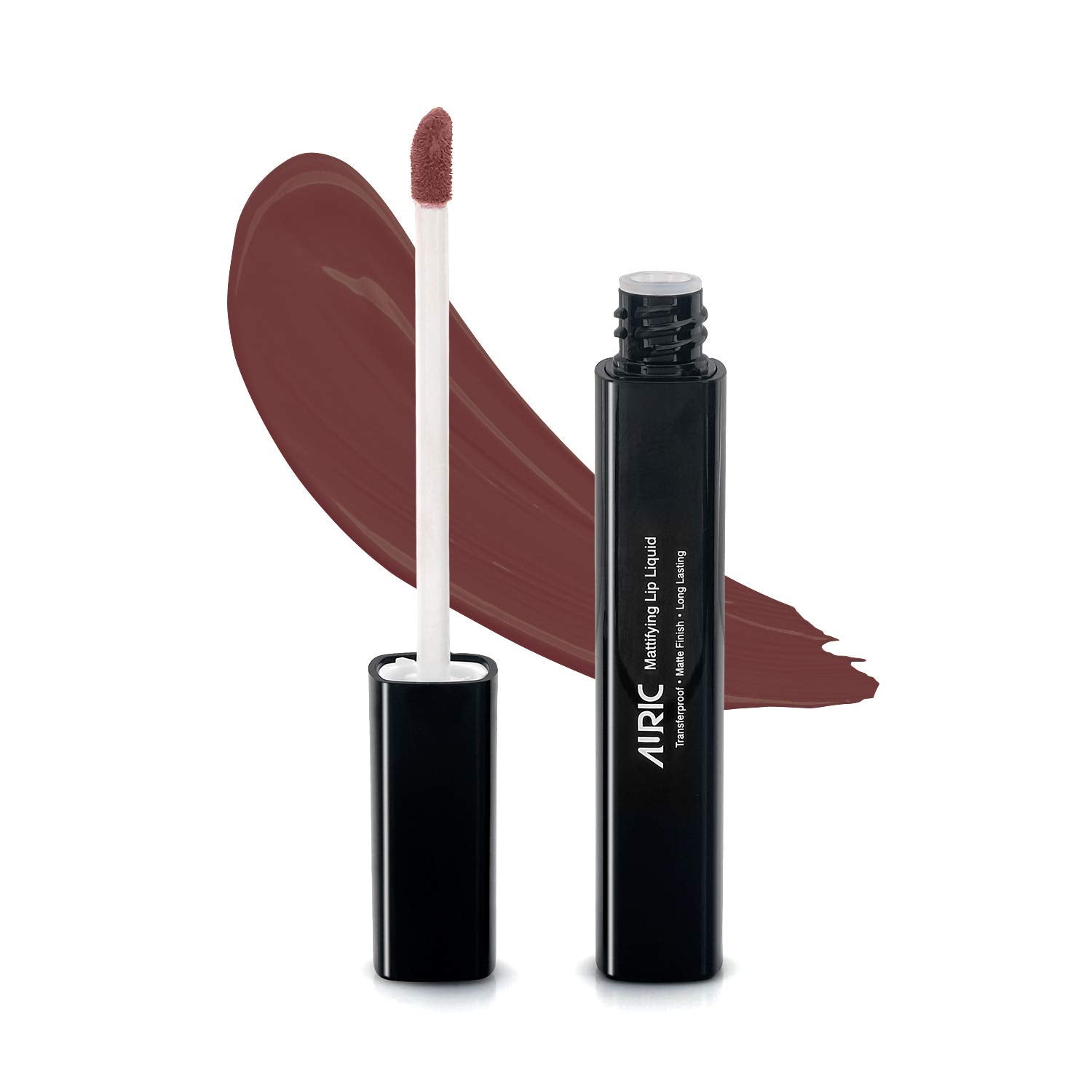 Auric Mattifying Lip Liquid 4ml | Transferproof, Matte Finish, Long Lasting | Infused with Glycerine & High-Density Pigments | Paraben Free BEAUTY BUMBLE