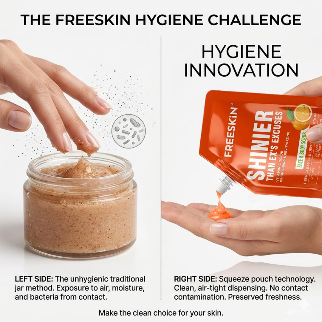 Freeskin Vitamin C Scrub 225ML freeskin