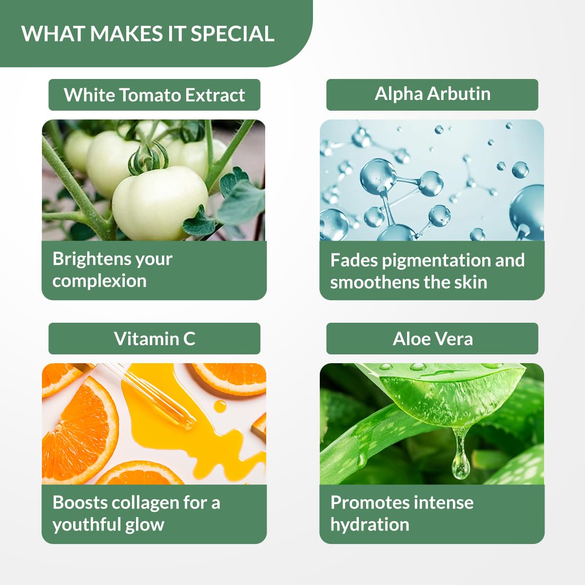 Fixderma TomaGlow Skin Brightening Serum for Face with 4% Niacinamide, 2% Alpha Arbutin, Vitamin C & White Tomato Extract | Reduce Pigmentation & Dark Spots | Brightens the Skin | For Men & Women - 30ML FIX DERMA