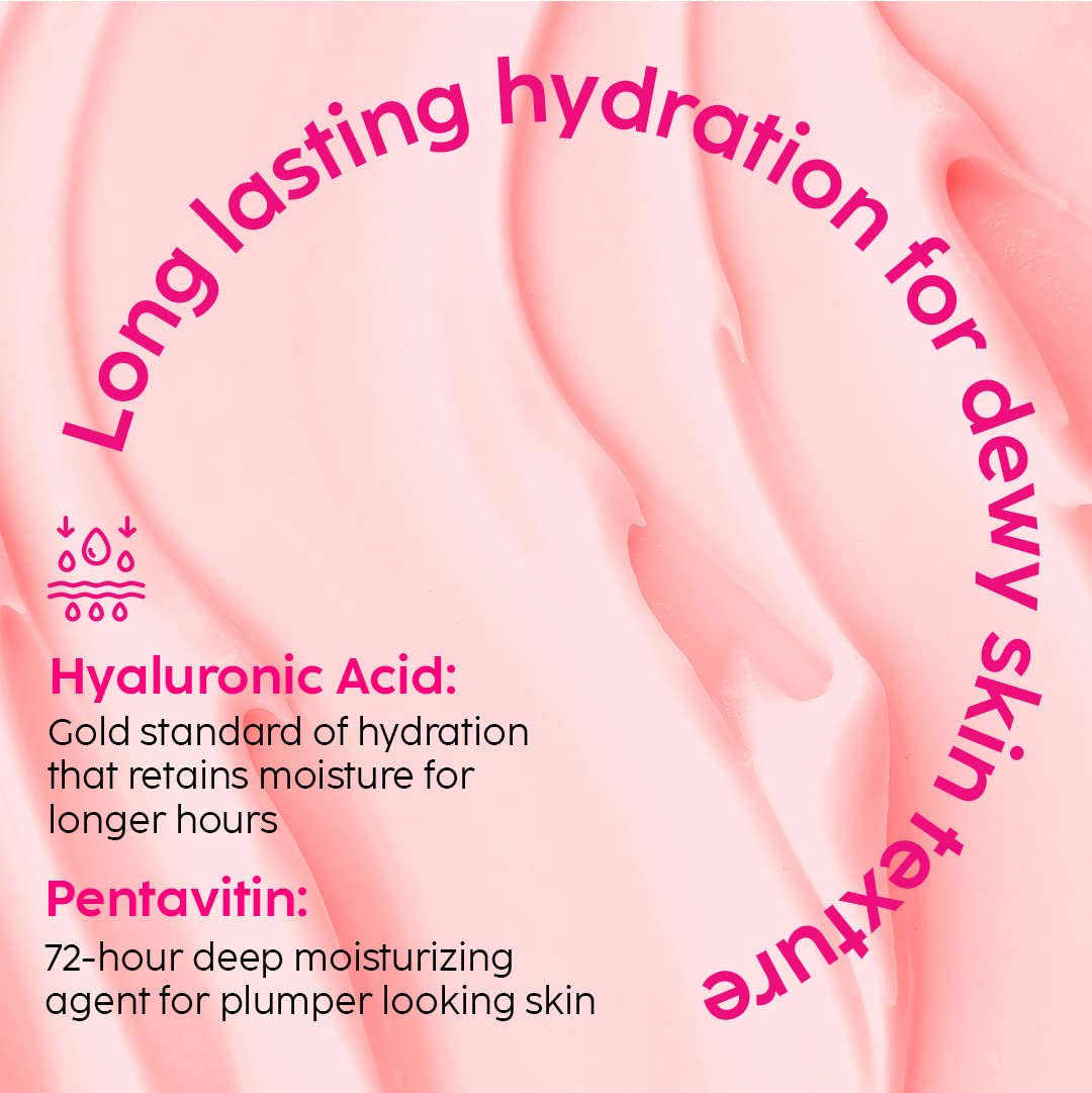 PLIX - THE PLANT FIX Spf 50+ Guava Glow Invisible Sunscreen For All Skin Type With Pa +++|For Uv A,Uv B&Blue Light Protection With Ceramides,Vitamin C&Hyaluronic Acid|No White Cast,Cruelty-Free|50 G PLIX