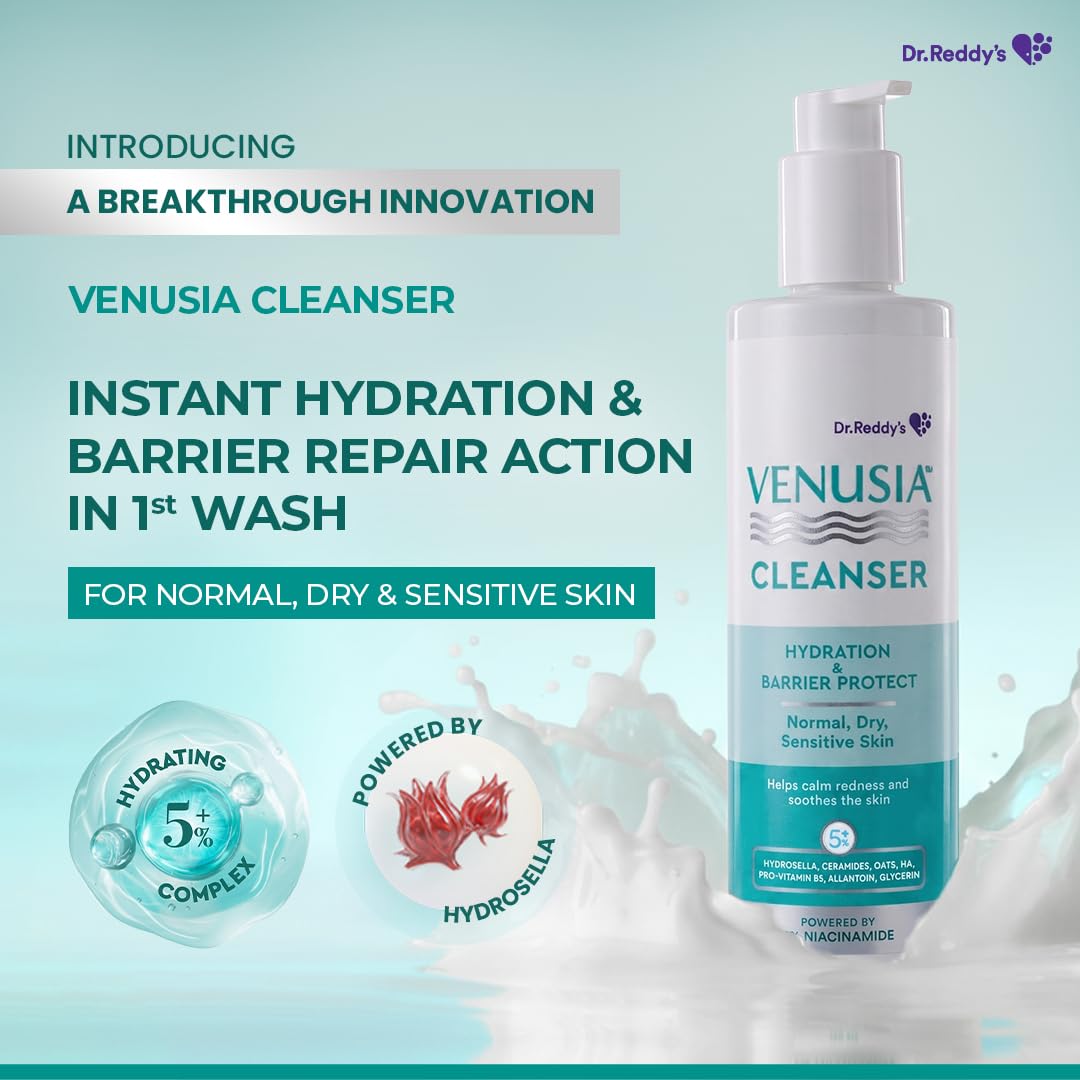 Dr. Reddy's Venusia Cleanser 125ML Beauty Bumble