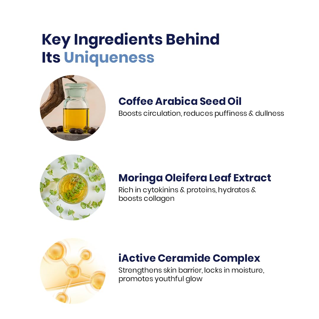 Uncap Age‑Defying Cream 80 g | Coffee Arabica + iActive Ceramide Complex | Firms Skin, Hydrates & Helps Reduce Fine Lines & Wrinkles Uncap