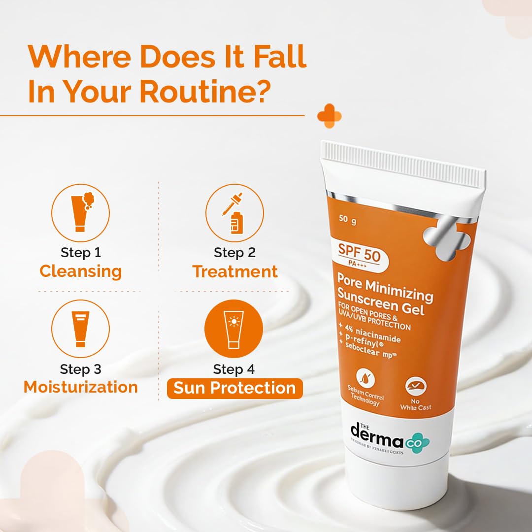 Derma Co Pore Minimizing Priming Sunscreen 50G The Derma Co