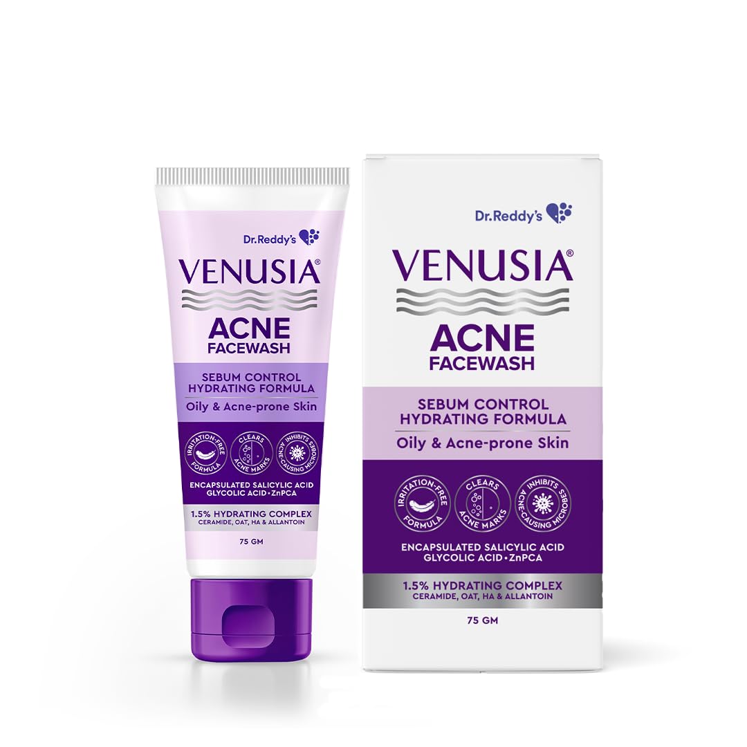 Dr. Reddy's Venusia Acne Face Wash - 75Gm Beauty Bumble