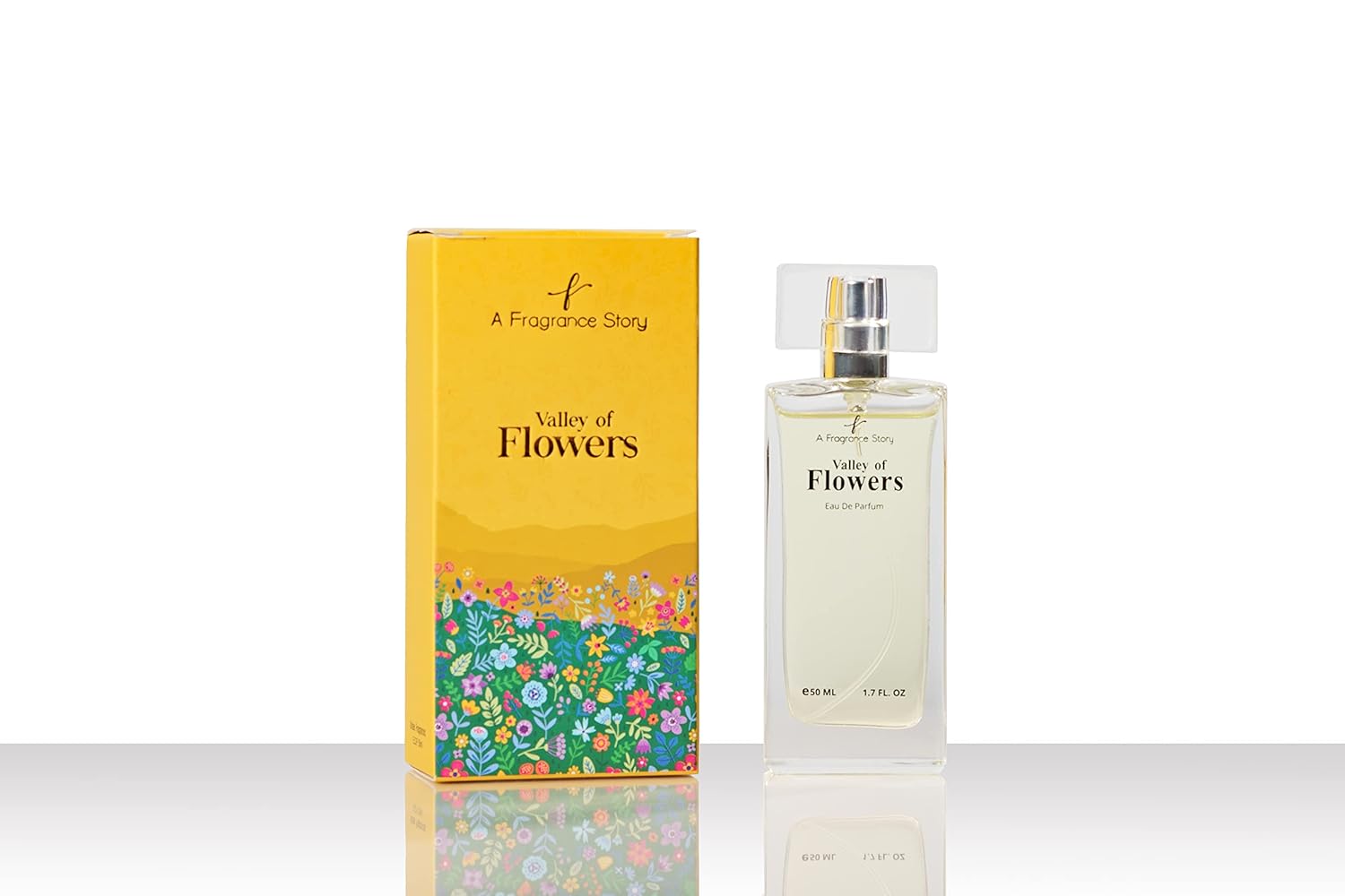 A Fragrance Story Valley of Flowers Eau de Parfum - 50 ml  (For Men & Women) A Fragrance Story